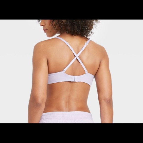 Taarge Auden Gray Push Up Plunge Convertible Bra - Picture 3 of 3